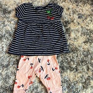 Carters cherry set size 3 months